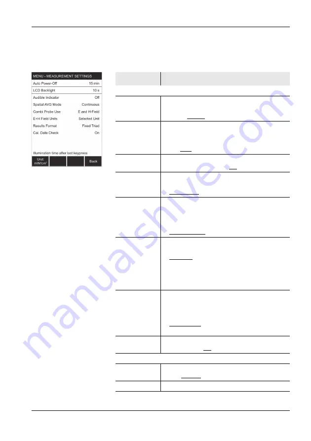 NARDA NBM-550 Operating Manual Download Page 115