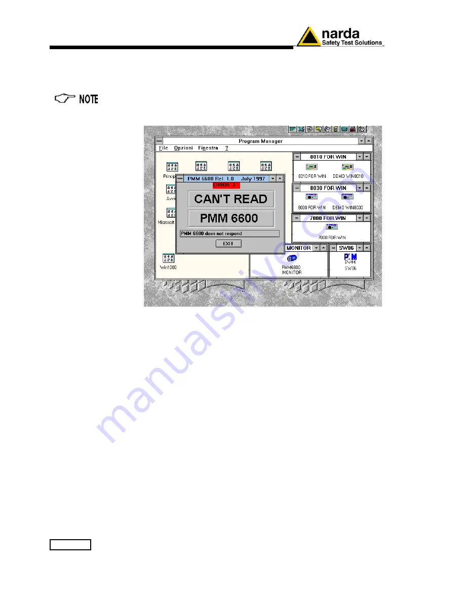 NARDA PMM 6600 User Manual Download Page 16