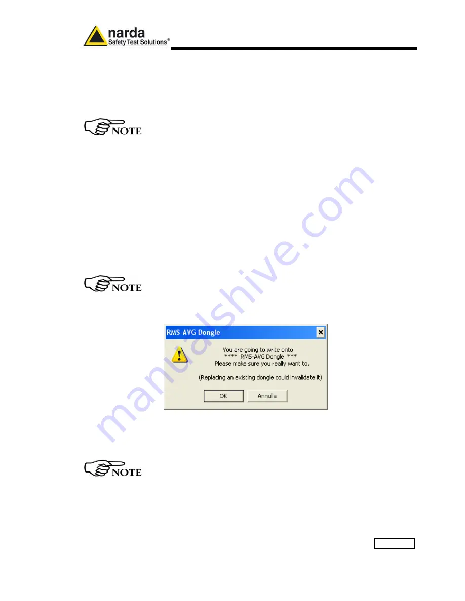 NARDA PMM 7010 Series User Manual Download Page 27