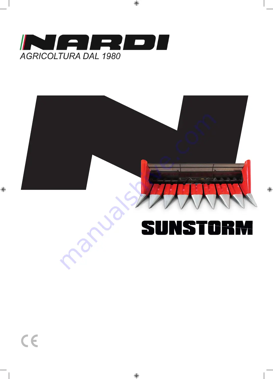 nardi Sunstorm SFR-R Скачать руководство пользователя страница 1