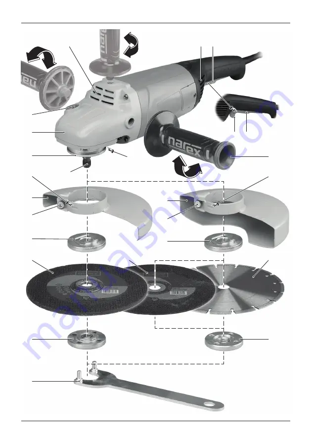 Narex EBU 230-26 Original Operating Manual Download Page 3