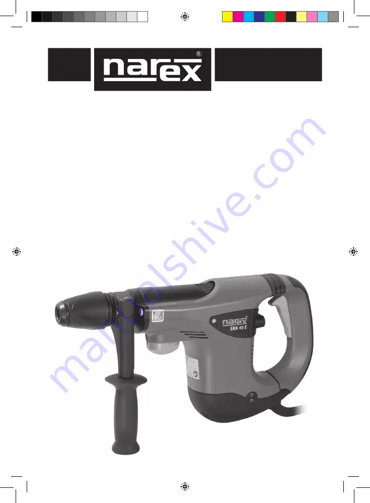 Narex EKK 45 E Instructions For Use Manual Download Page 1