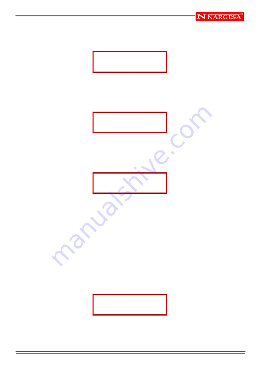 NARGESA MT500 A Instruction Book Download Page 26