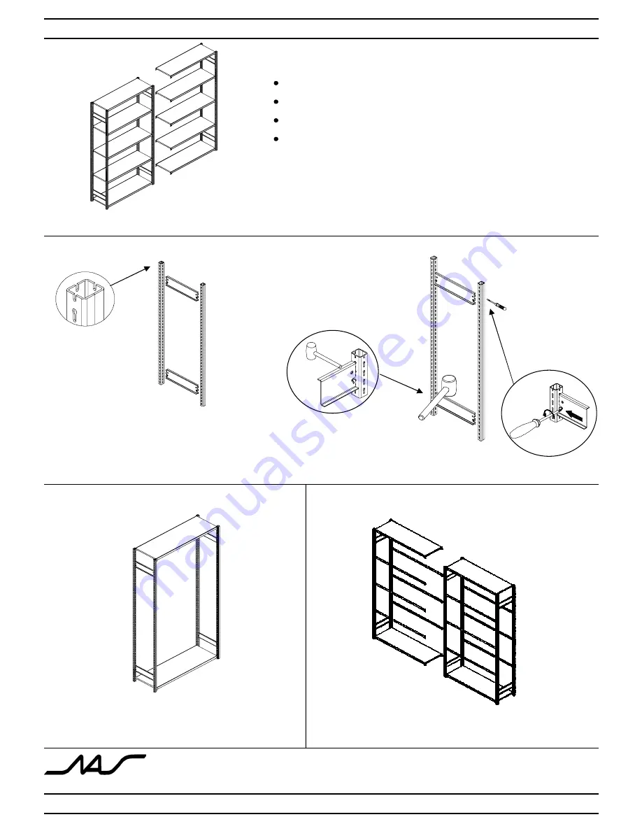 NAS Easyup 5000 Series Assembly Instructions Download Page 1