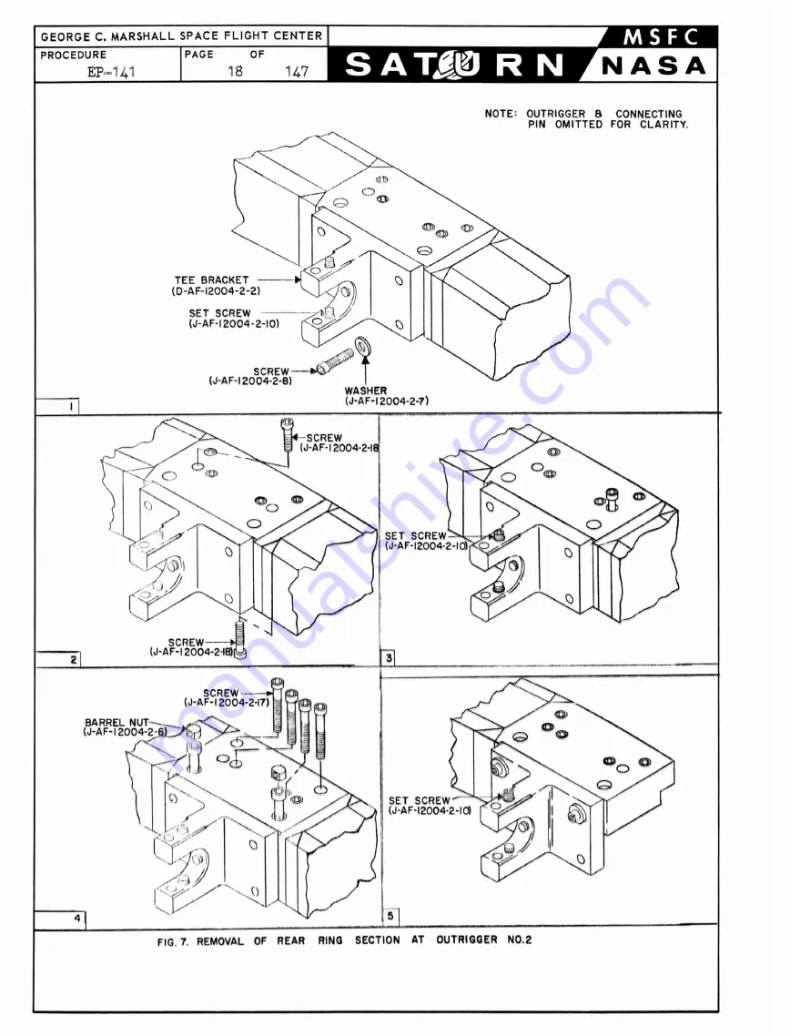 NASA Saturn S-1 Stage Handling, Transporting And Erection Instructions Download Page 19