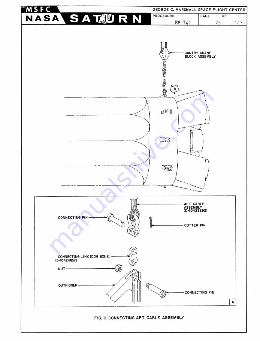 NASA Saturn S-1 Stage Handling, Transporting And Erection Instructions Download Page 25