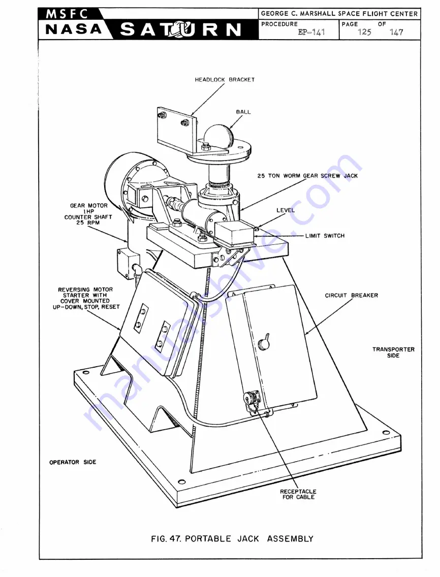 NASA Saturn S-1 Stage Handling, Transporting And Erection Instructions Download Page 114