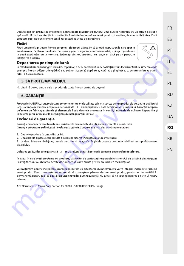 Naterial 20R09P08-022 Assembly-Use-Maintenence Manual Download Page 25