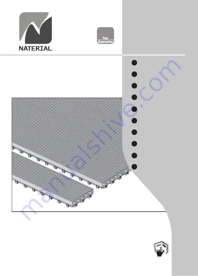 Naterial 3276004482426 Assembly, Use, Maintenance Manual Download Page 1