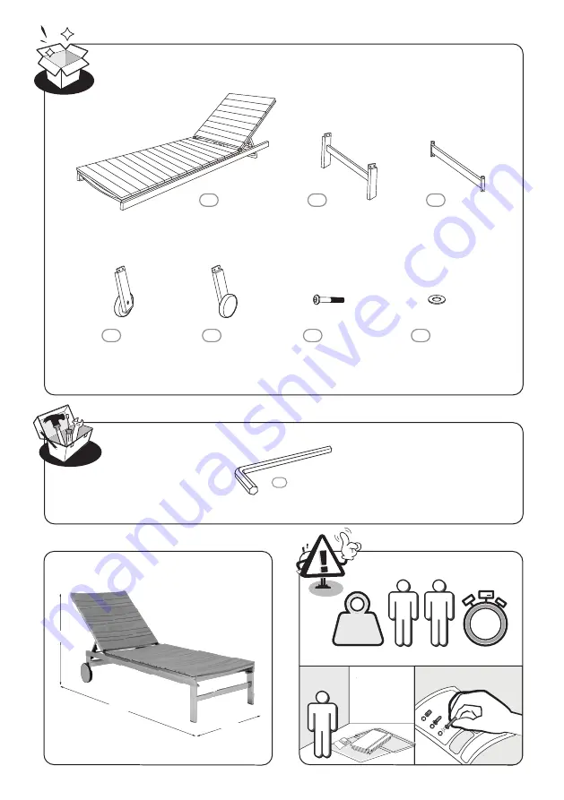 Naterial MENORCA ALU 3276007301137 Скачать руководство пользователя страница 3