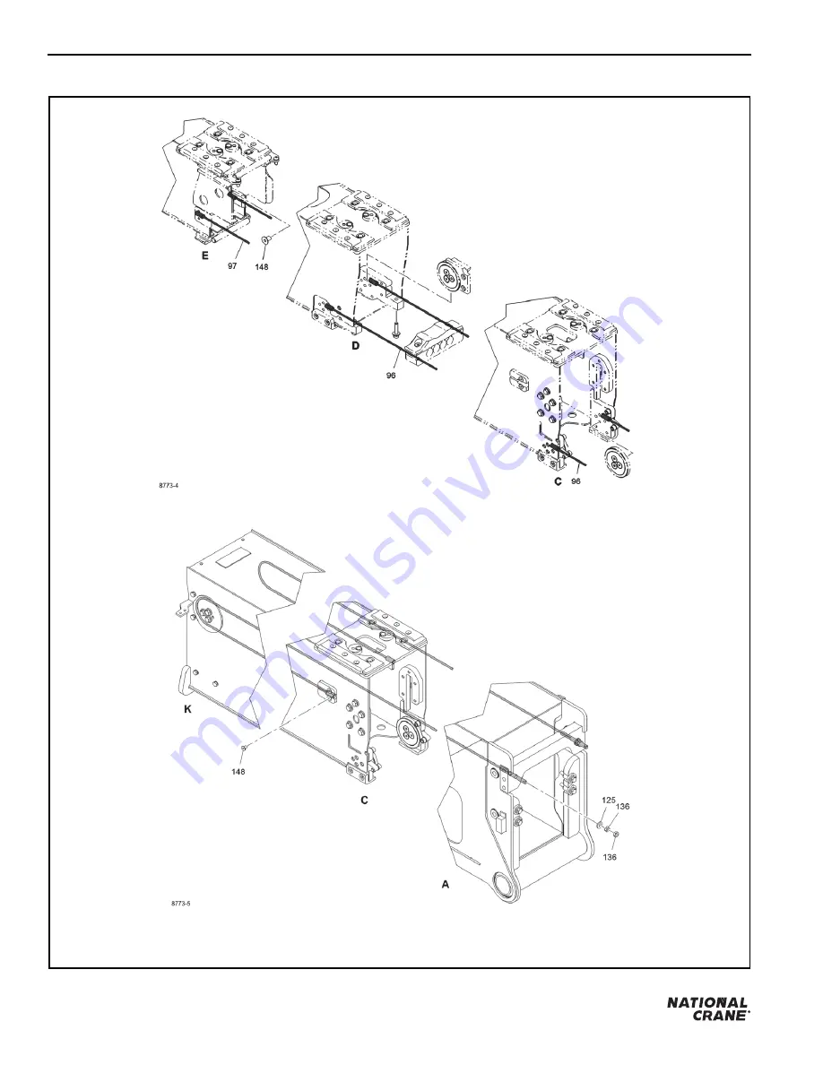 National Crane 600H Service Manual Download Page 108