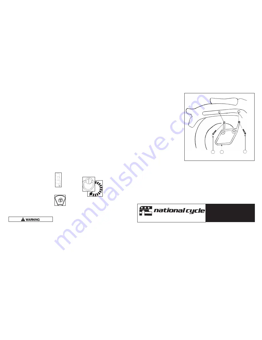 National Cycle CRUISELINER Installation Instructions Manual Download Page 2