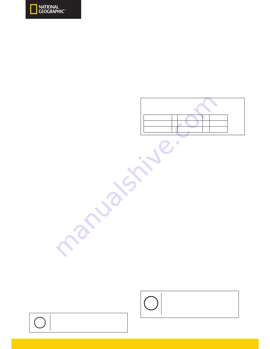 National Geographic 114/900 az Operating Instructions Manual Download Page 24