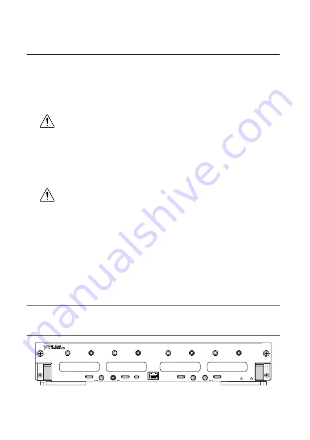 National Instruments ATCA-3671 Getting Started Manual Download Page 19