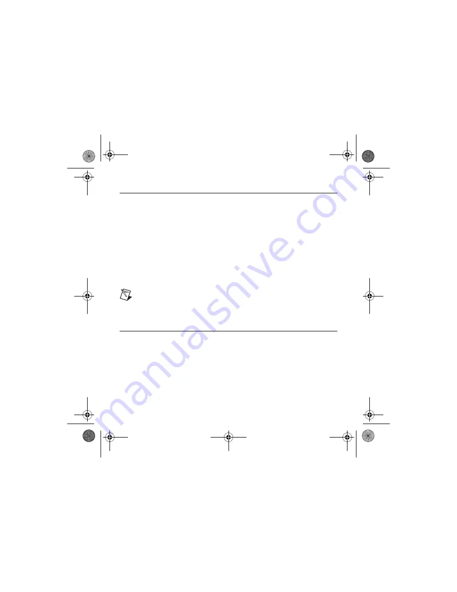 National Instruments Compact FieldPoint cFP-21 Series Quick Start Manual Download Page 16