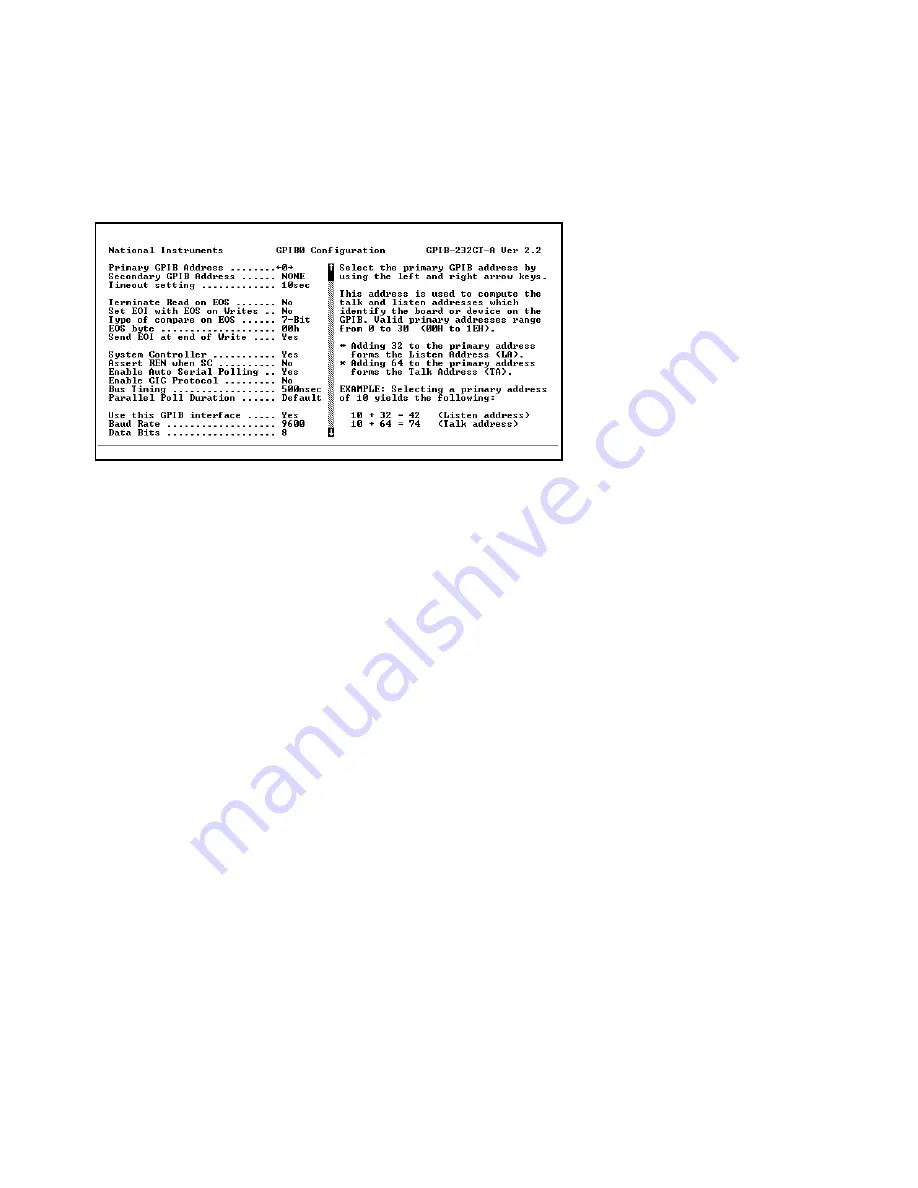 National Instruments GPIB-232CT-A IBCL EPROM Скачать руководство пользователя страница 45