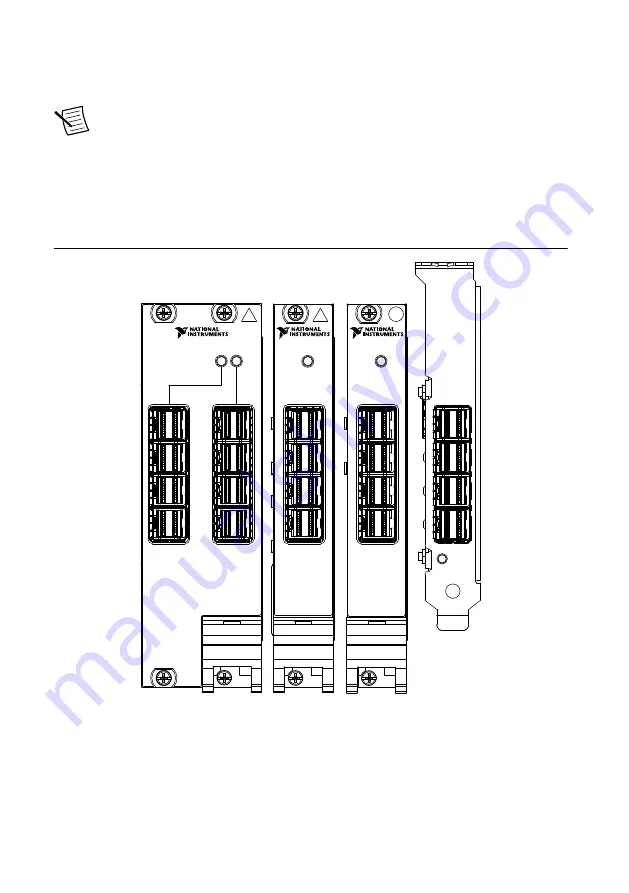 National Instruments MXI-Express Gen-3 x16 User Manual Download Page 9