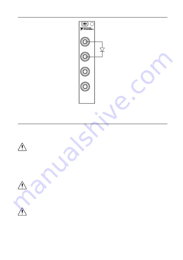 National Instruments NI PXIe-4080 Getting Started Manual Download Page 11