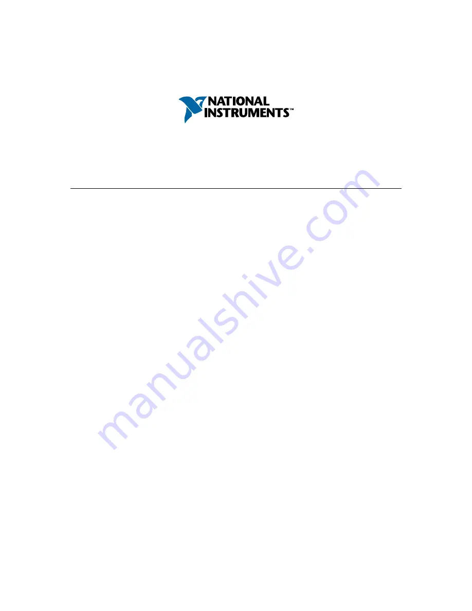 National Instruments NI WAP-3701 User Manual Download Page 1