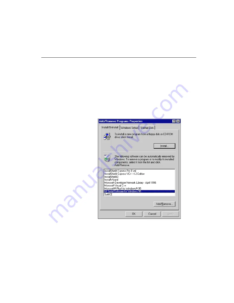 National Instruments PCI-232/2 Getting Started Download Page 49