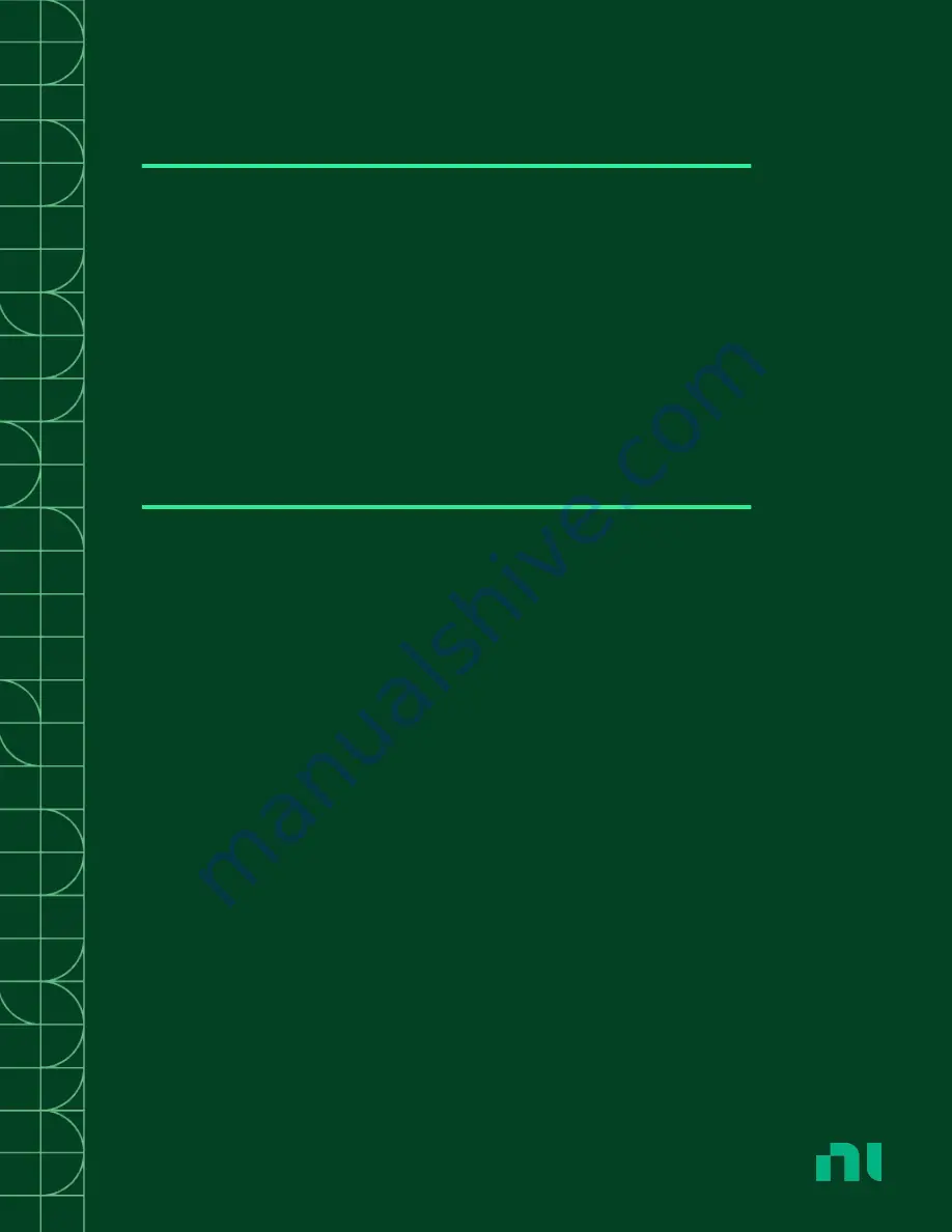 National Instruments PXIe-4466 Getting Started Manual Download Page 1