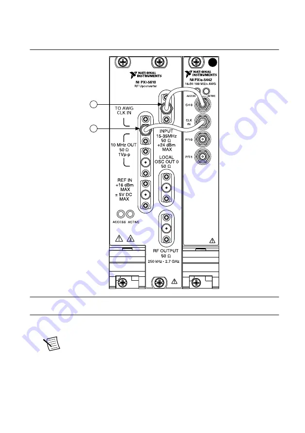 National Instruments PXIe-5672 Скачать руководство пользователя страница 10