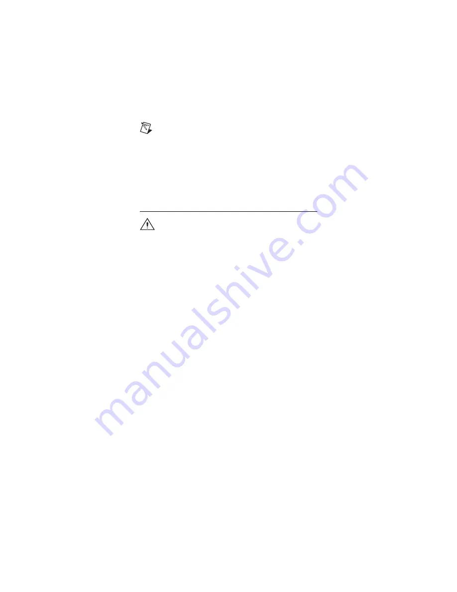 National Instruments Quadrature Input Module FP-QUAD-510 Operating Instructions Manual Download Page 9