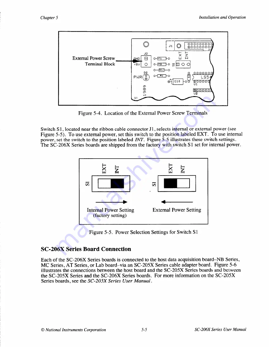 National Instruments SC-206 Series User Manual Download Page 33