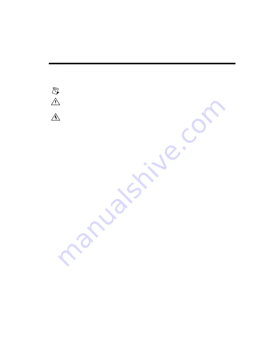 National Instruments SCXI-1190 User Manual Download Page 6