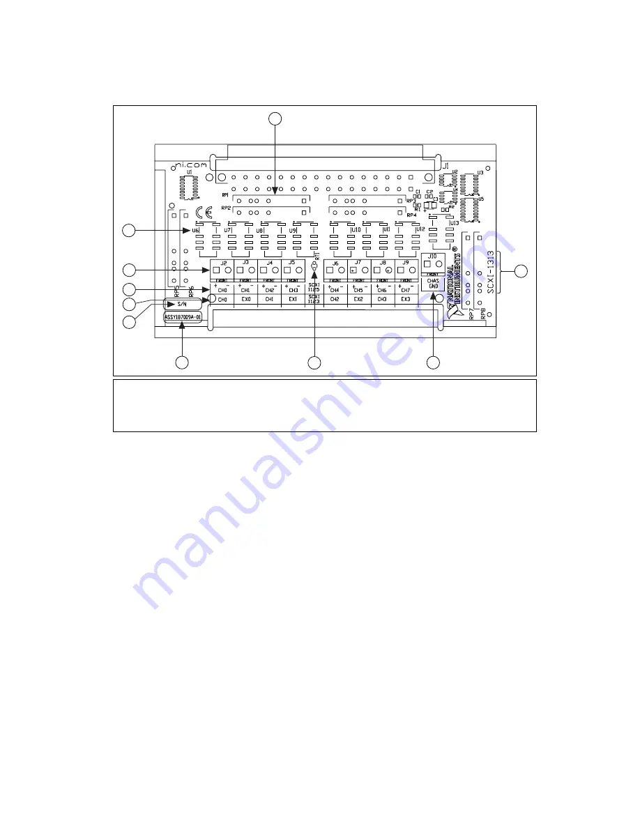 National Instruments SCXI-1313 Installation Manual Download Page 7