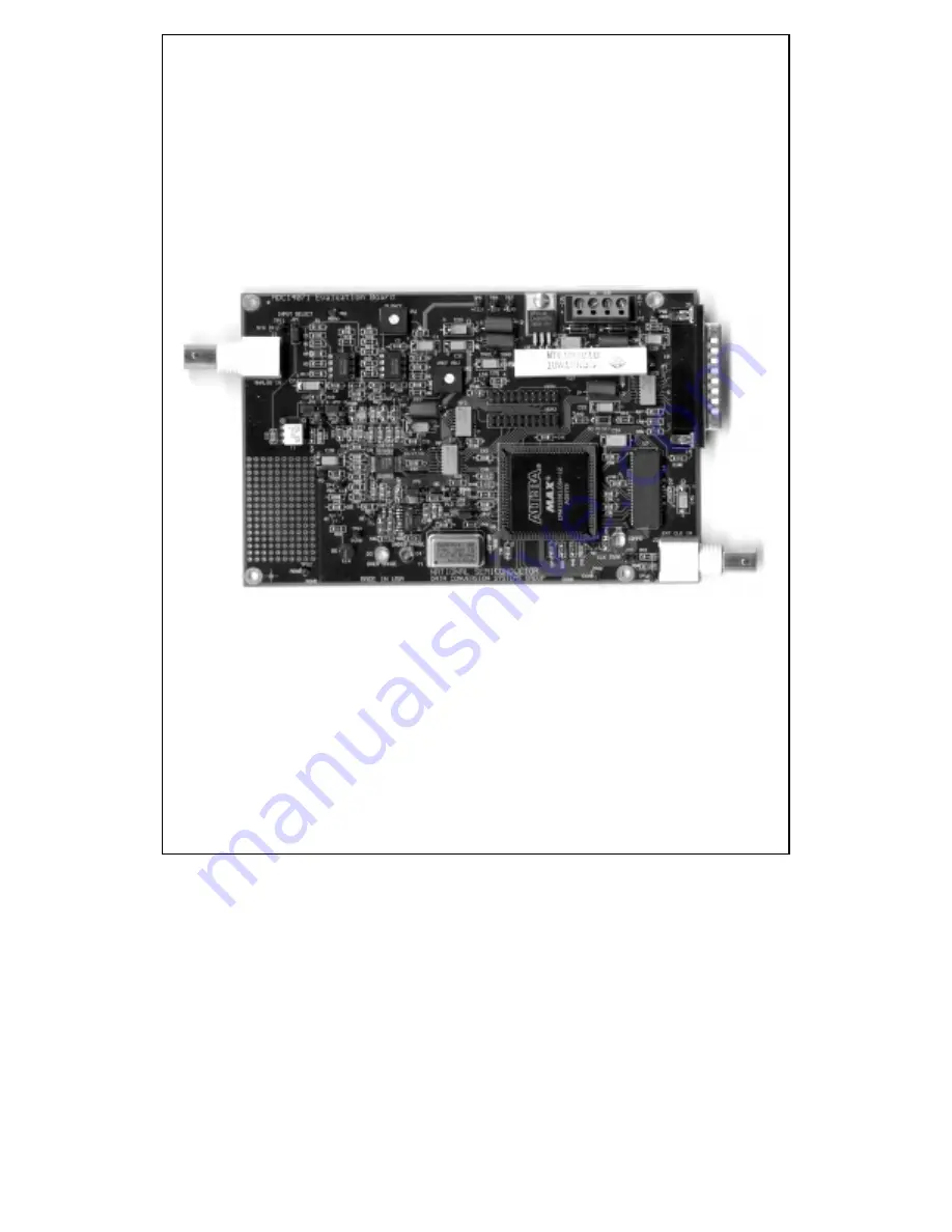 National Semiconductor ADC14071EVAL Instruction Manual Download Page 2