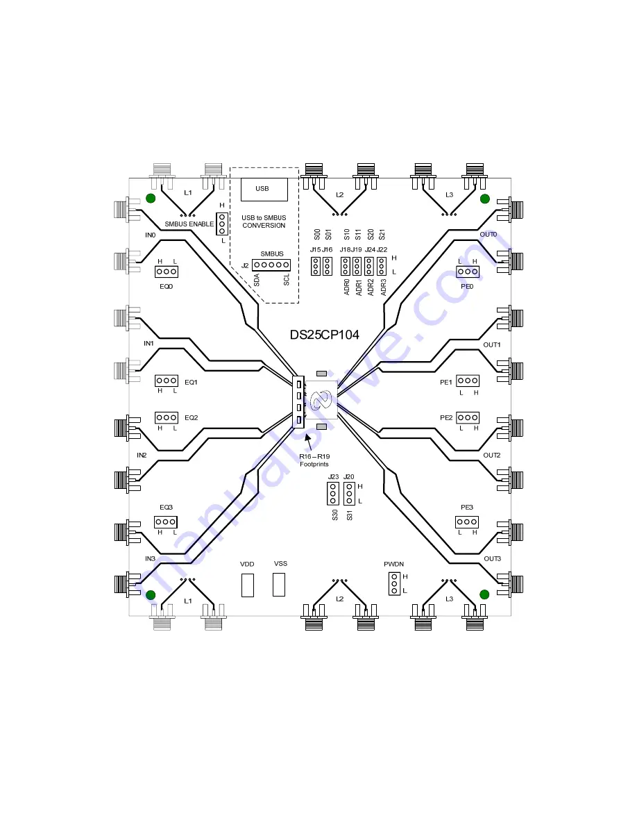 National Semiconductor DS25CP104 Скачать руководство пользователя страница 4