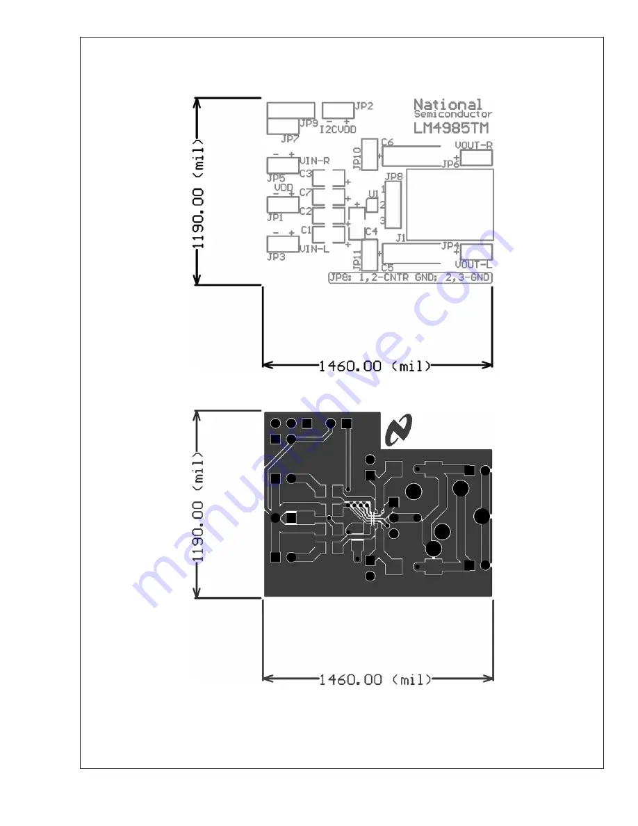 National Semiconductor LM4985 Скачать руководство пользователя страница 6