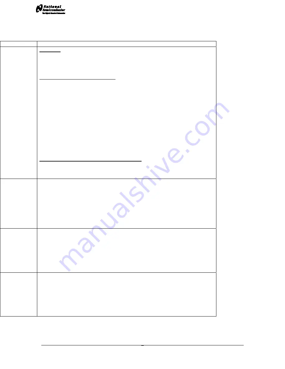 National Semiconductor LMX2531LQ1146E Скачать руководство пользователя страница 4