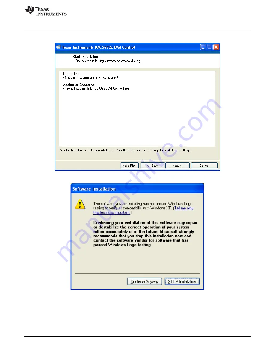 National Semiconductor TSW3070EVM User Manual Download Page 7