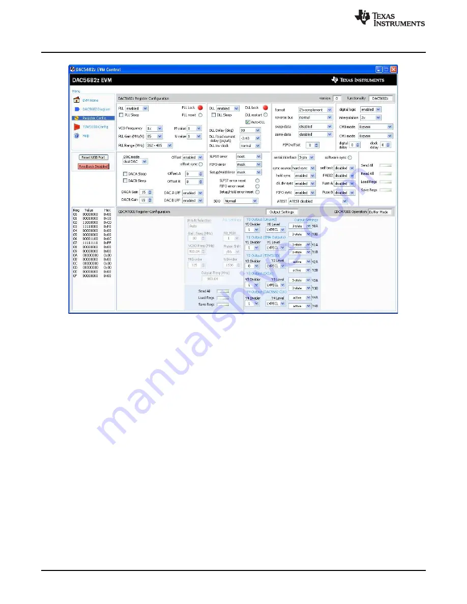 National Semiconductor TSW3070EVM User Manual Download Page 12