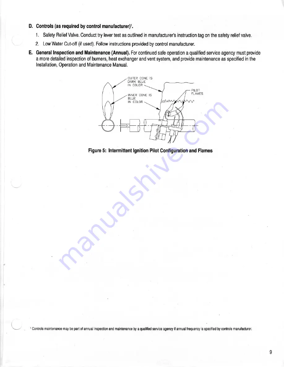 National Colonial Gas Water Series User'S Information Manual Download Page 9