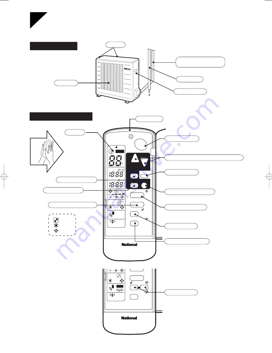 National CS-MK120AKH Operating Instructions Manual Download Page 6