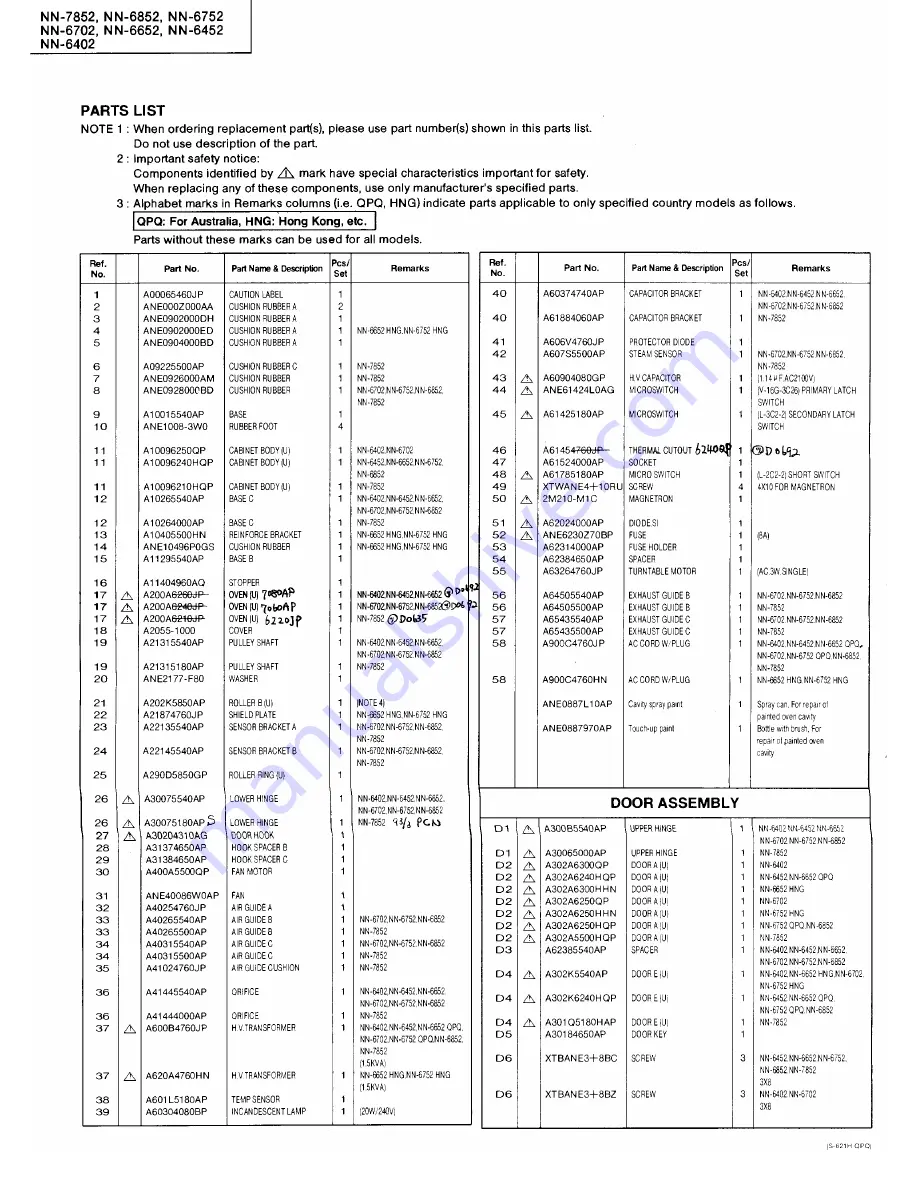 National NN-7852 Скачать руководство пользователя страница 22