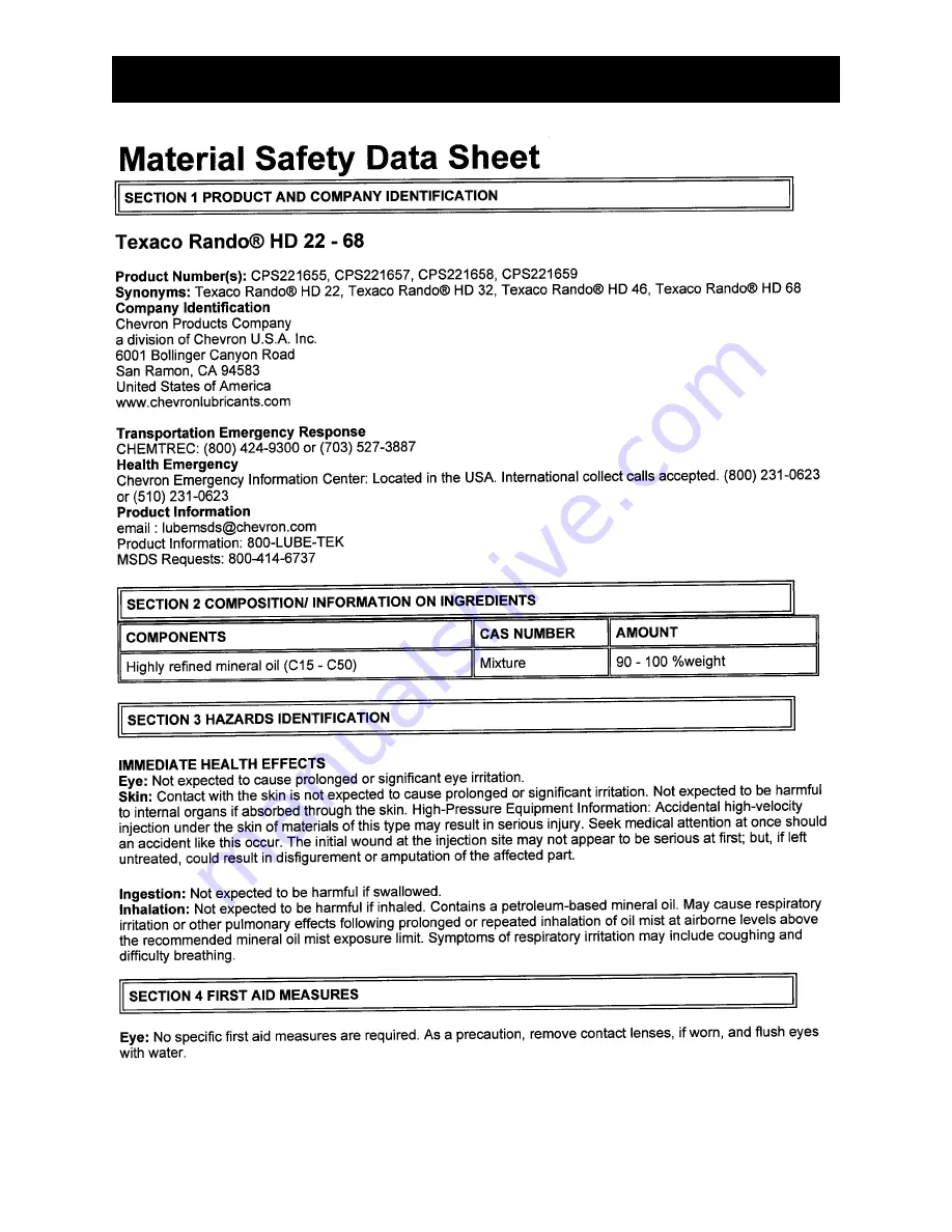 National PANTHER 5110 Instruction Manual Download Page 74