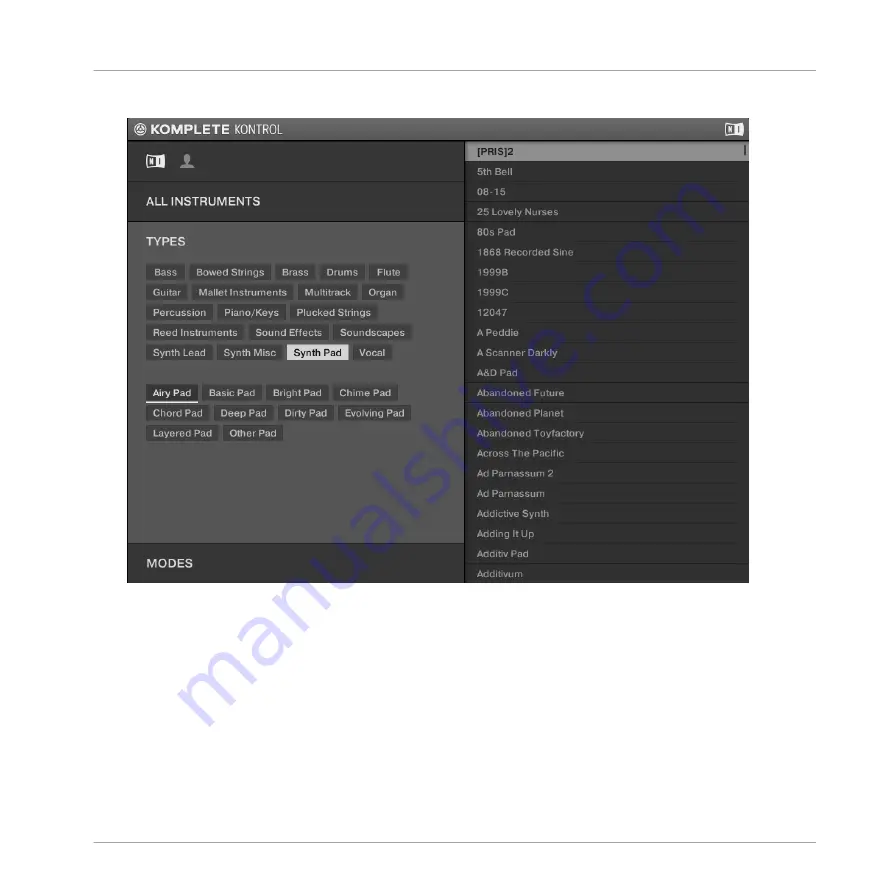 Native Instruments KOMPLETE KONTROL Manual Download Page 65