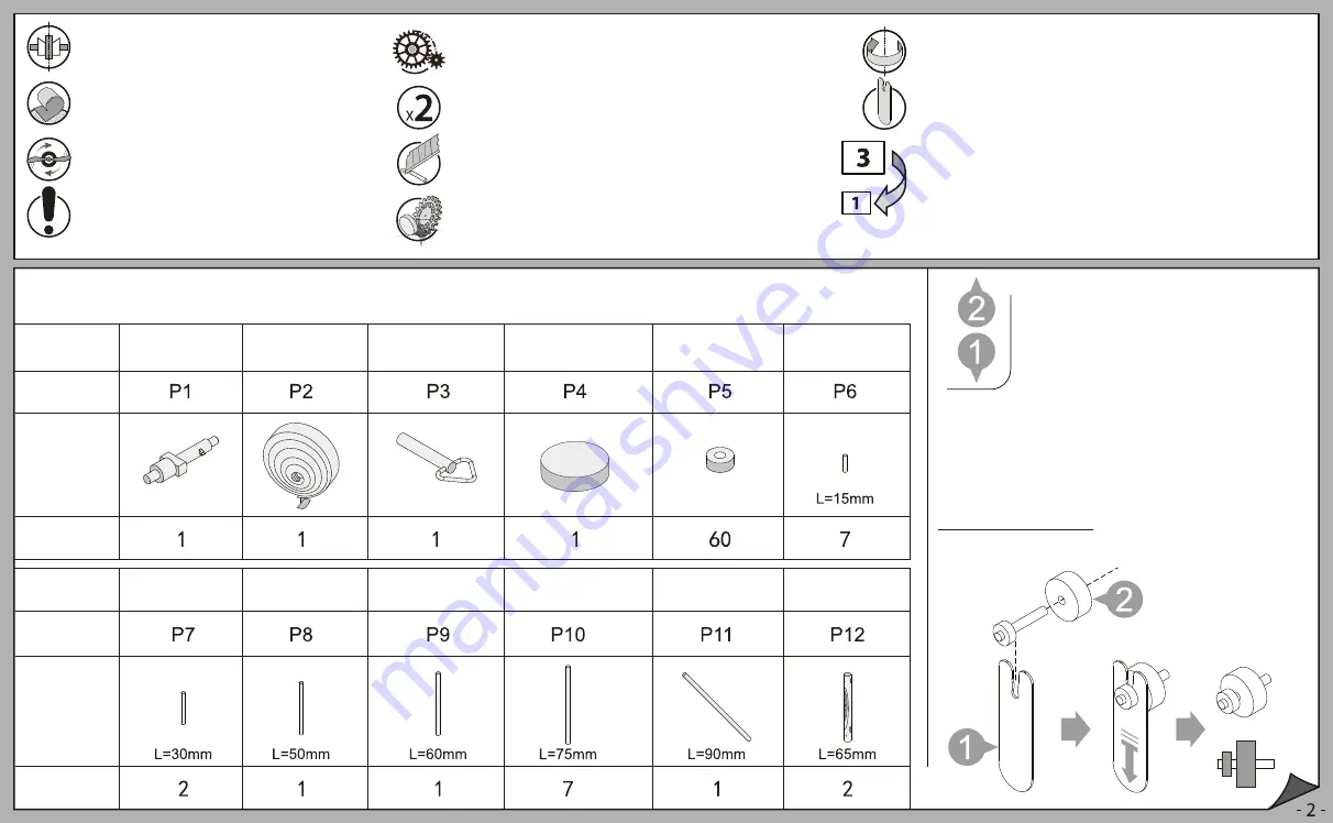 NATURE & DECOUVERTES STEAM LOCOMOTIVE Assembly Instructions Manual Download Page 3