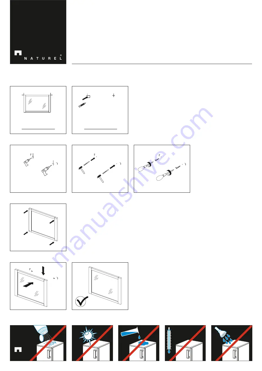 Naturel COUNTRY ZRC120PA Quick Start Manual Download Page 1