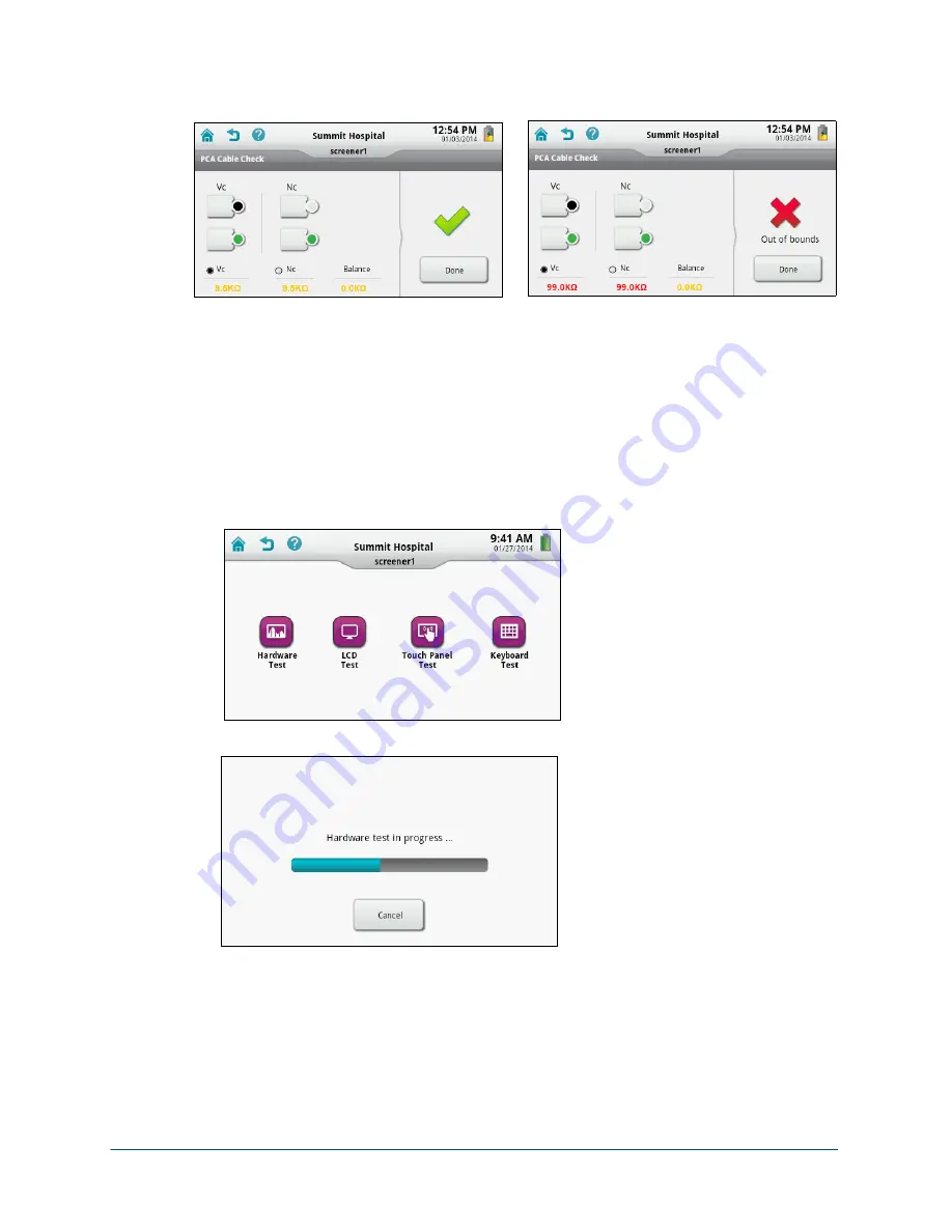 natus Echo-Screen III Pro Instructions For Use Manual Download Page 33