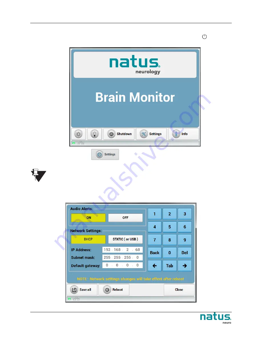 natus neuro Brain Monitor User And Service Manual Download Page 33