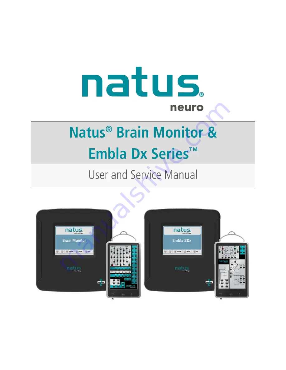 natus neuro Embla Dx Series Скачать руководство пользователя страница 1