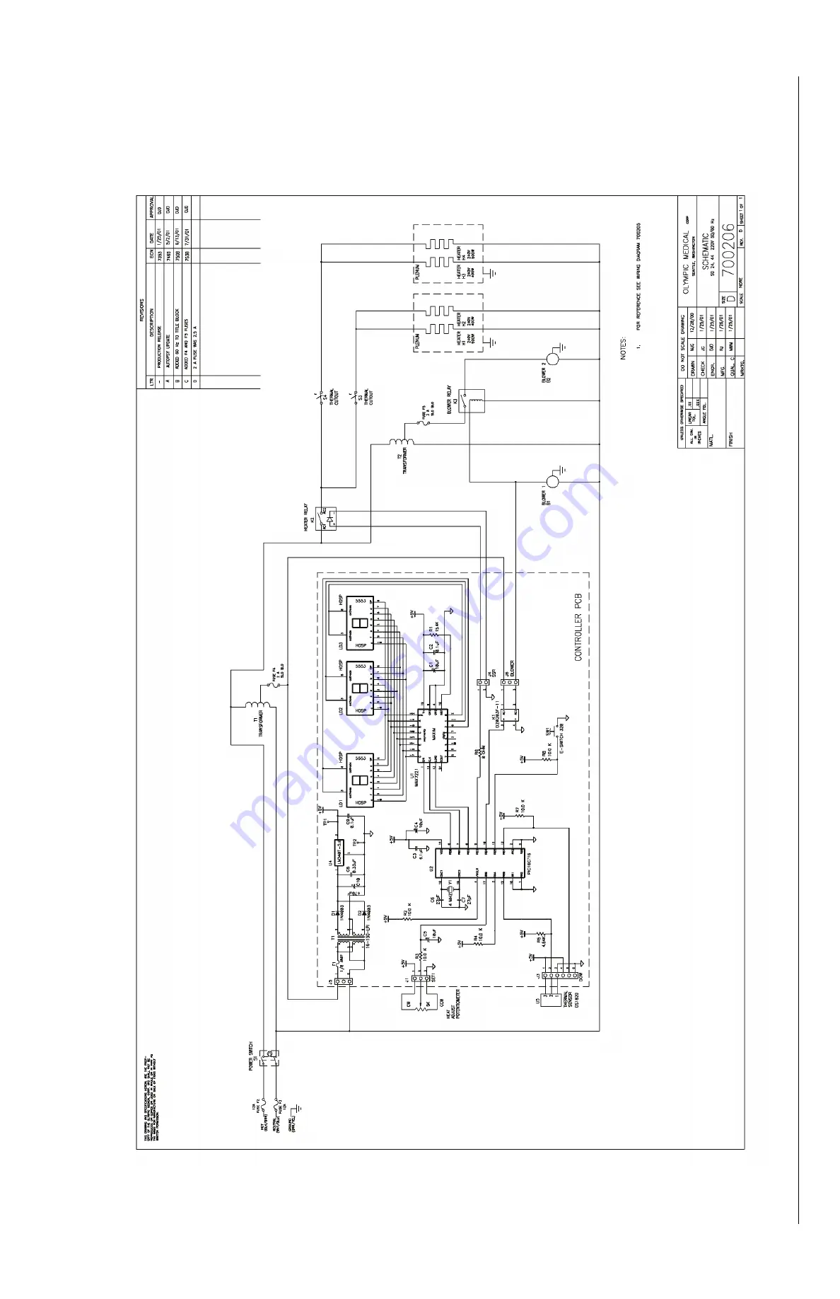 natus OLYMPIC STERILE-DRIER 43 Instruction Manual Download Page 58