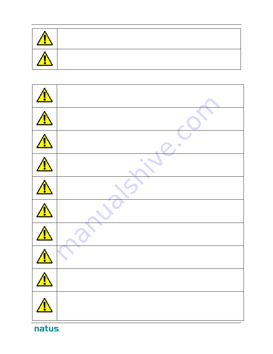 natus Trex HD User & Service Manual Download Page 17