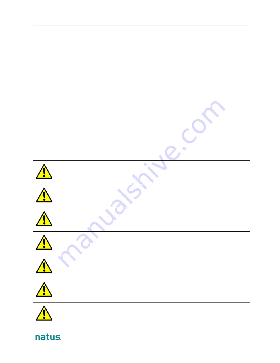 natus Trex HD User & Service Manual Download Page 53