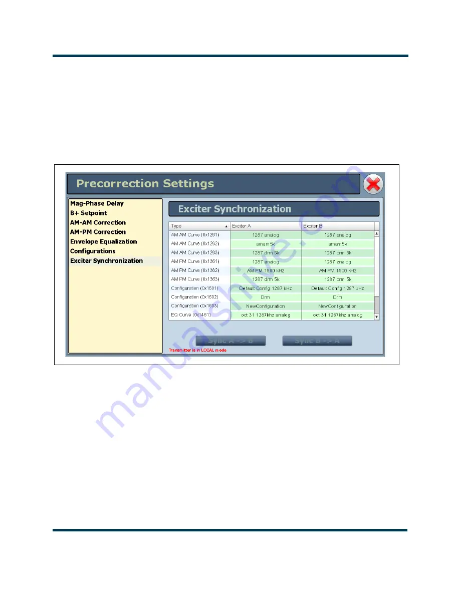 Nautel NX300 Operation And Maintenance Manual Download Page 123